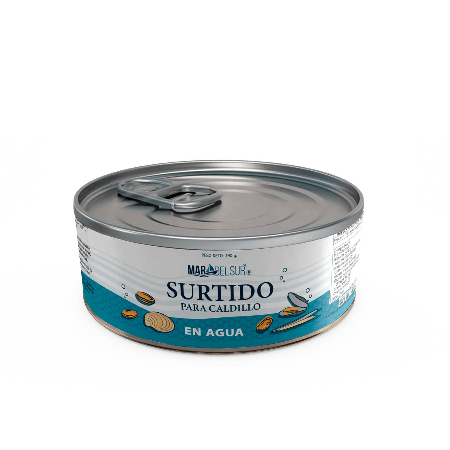 SURTIDO PARA CALDILLO MAR DEL SUR 160/100 Grs.